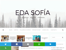 Tablet Screenshot of edasofia.com